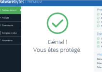 Interface malwarebytes premium